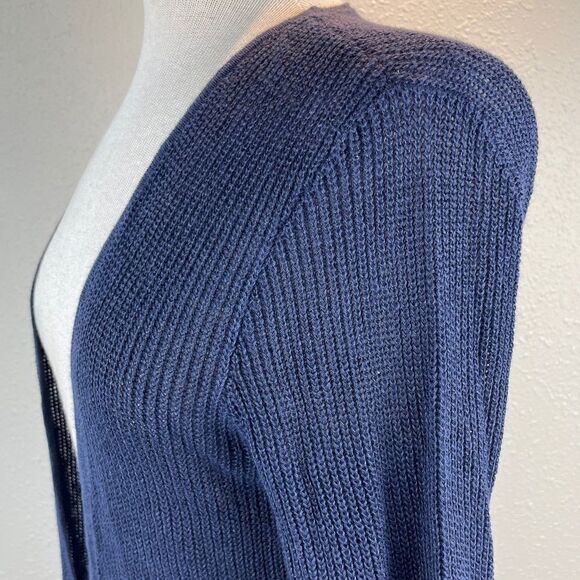NWT Lauren Ralph Lauren 100% Linen Cardigan Top - Picture 4 of 8